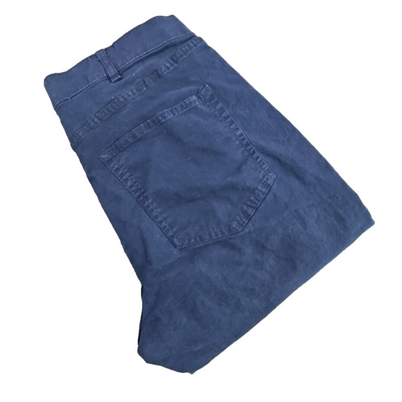 Member's Mark Mason Chino Men's Size W34xL32 Navy Stretch Style M721480 5 Pocket - Picture 6 of 16